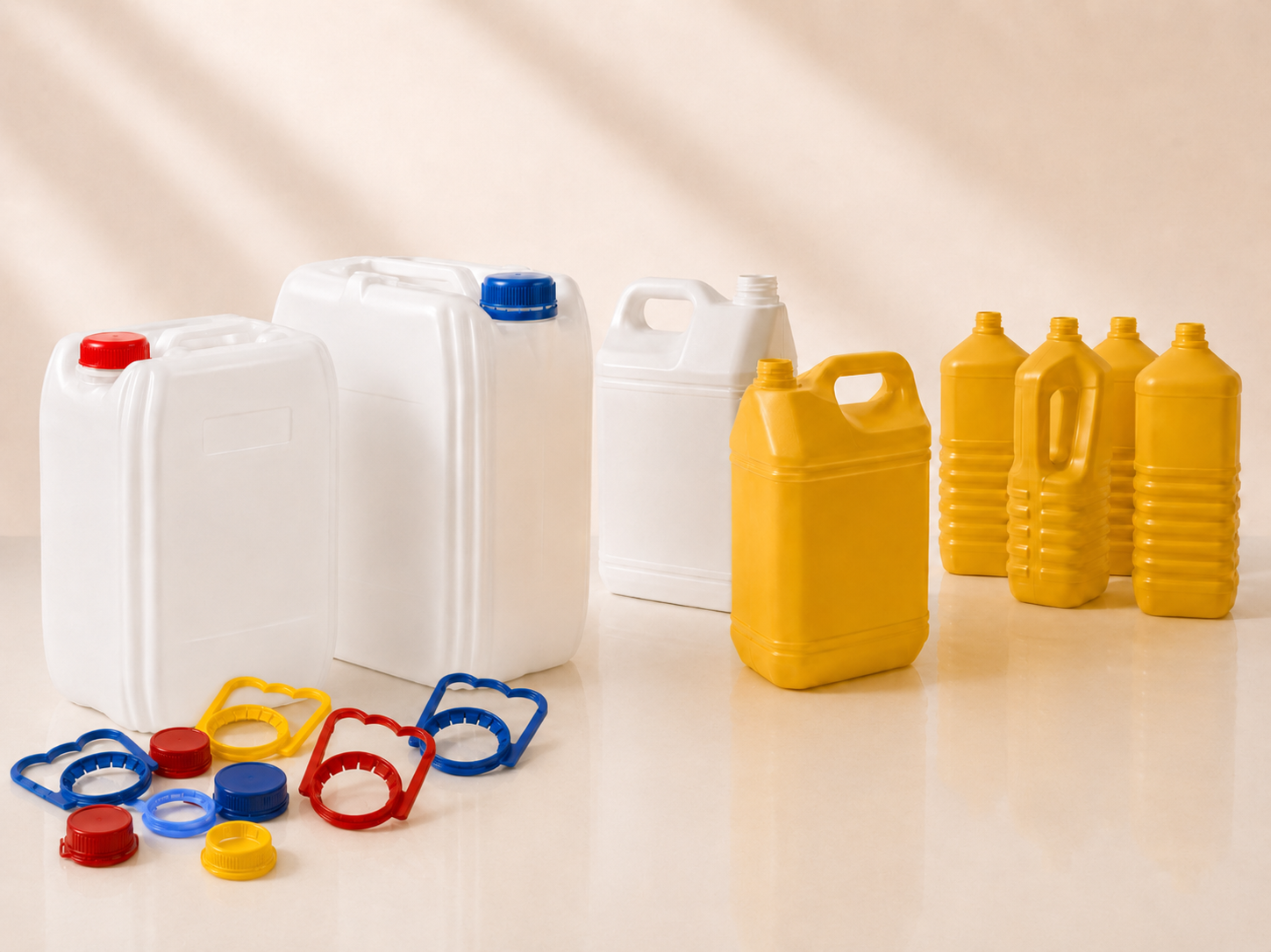 Plastic products manufactured by Pladet Emballages